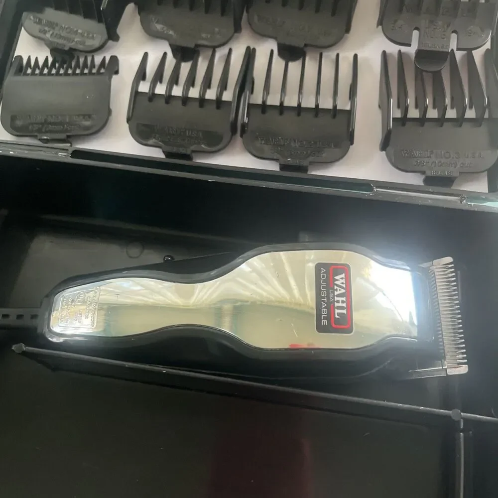 Wahl Heavy Duty Hair Clippers Model MC2 With Case And Accessories Made in USA